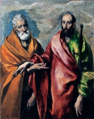 El Greco. Święci Piotr i Paweł